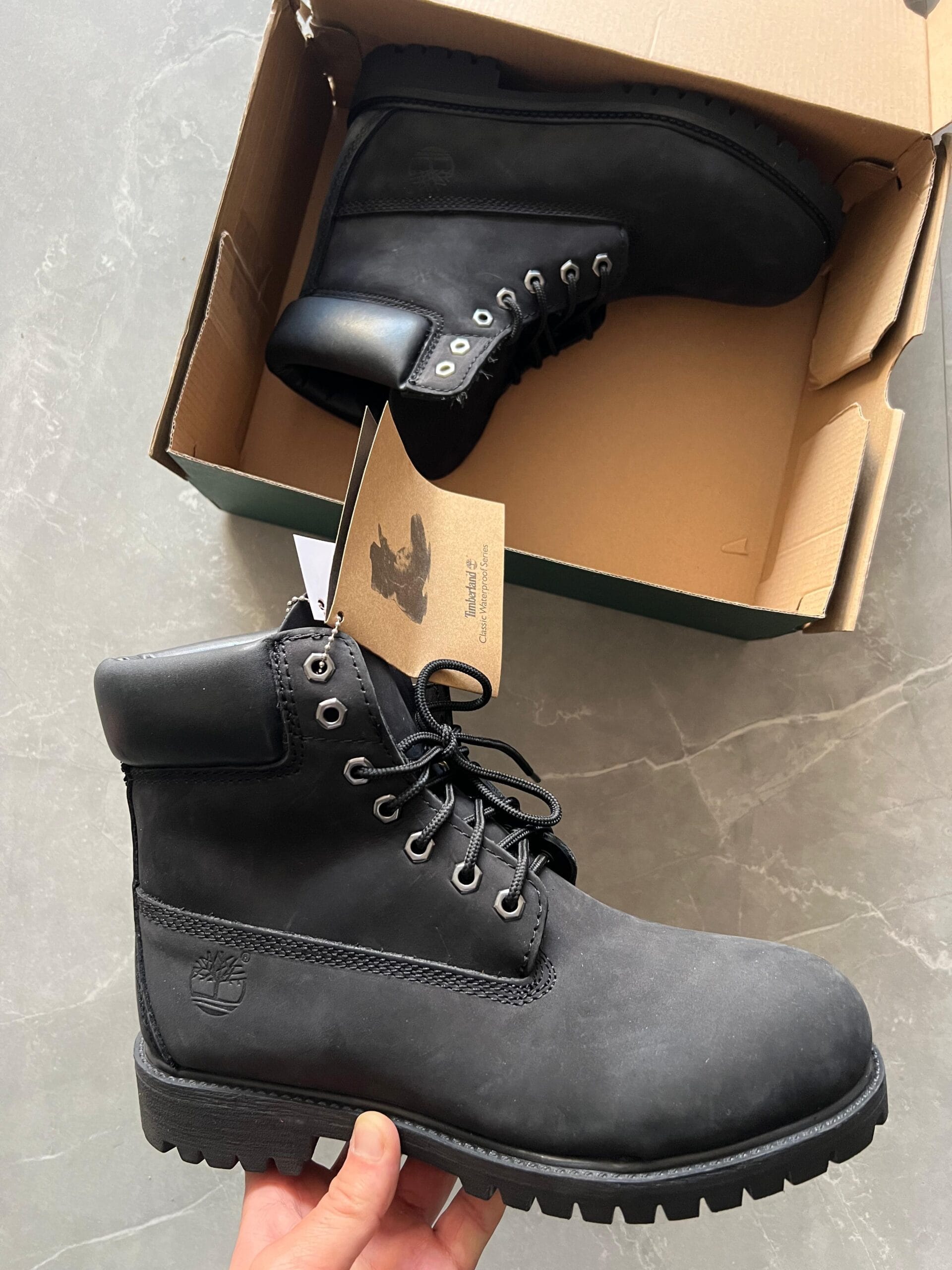 Black Timber Boots On Sale