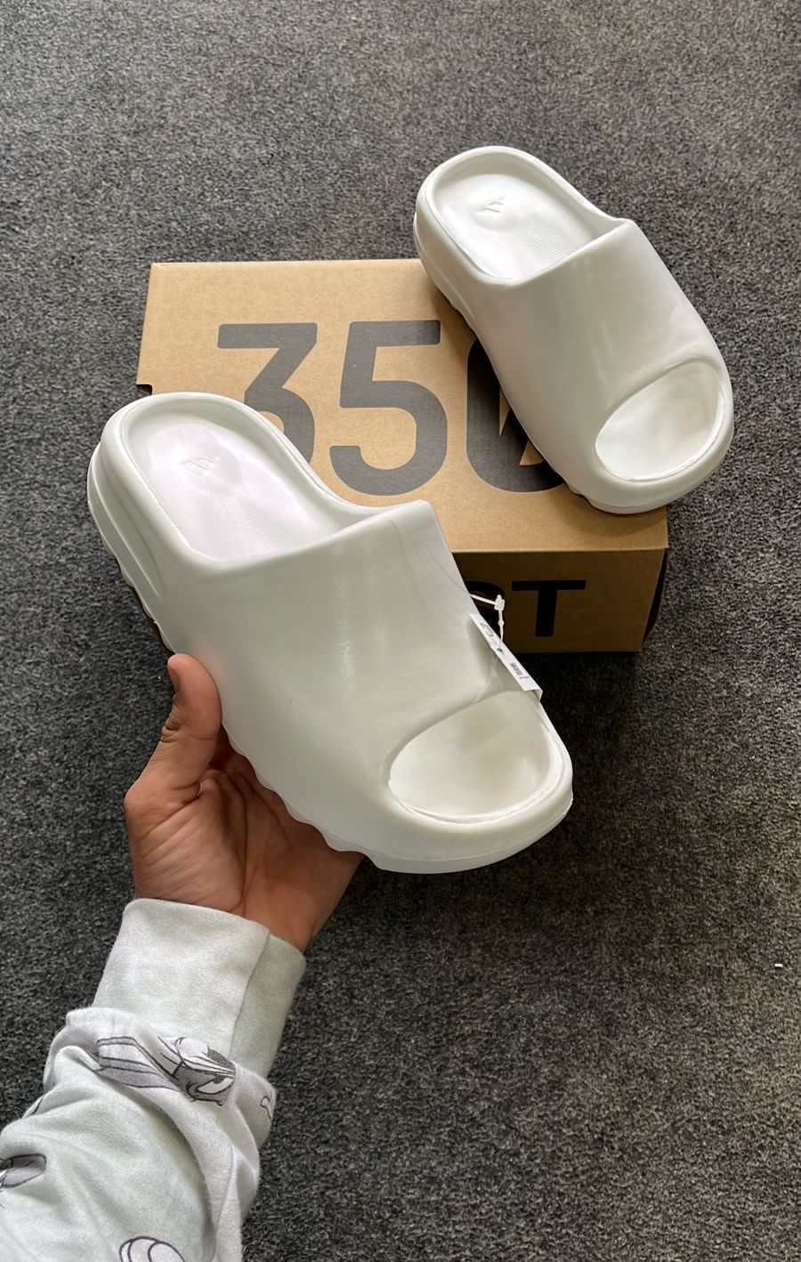 Glow in the Dark Yezzy Slides 350