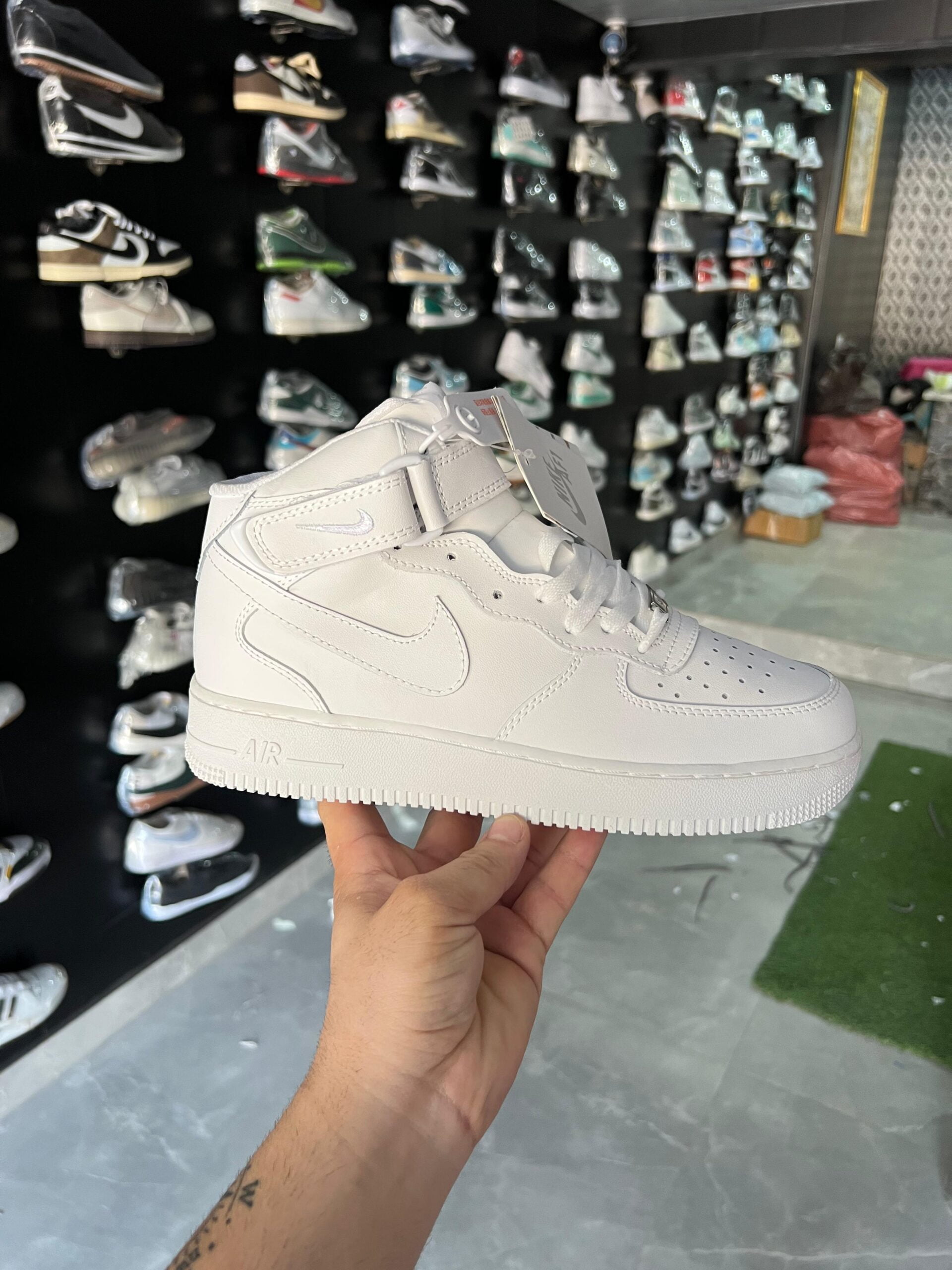 Airforce Mid Full Leather Quality