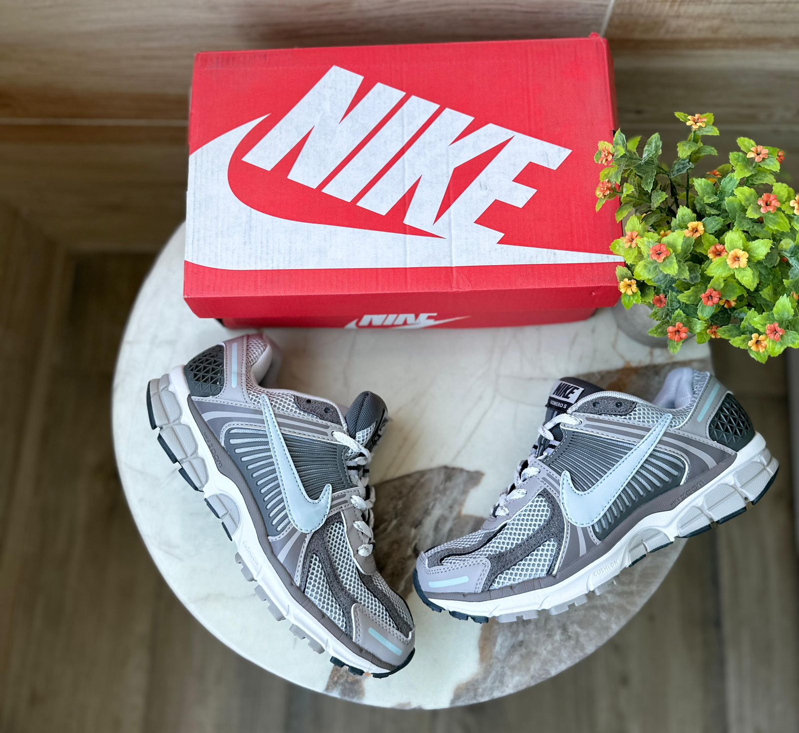 Zoom Vomero 5 Wolf Grey Sneakers For Boys